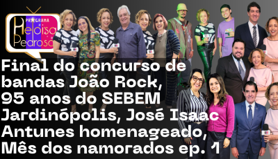 Final do concurso de bandas João Rock e muito mais no programa Heloisa Pedrosa