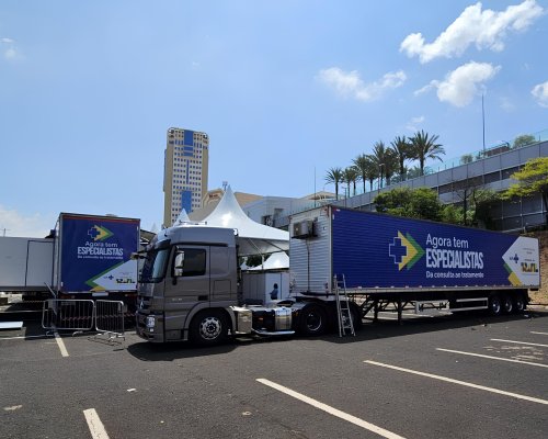 RibeirãoShopping recebe carretas do Ministério da Saúde com atendimentos oftalmológicos gratuitos