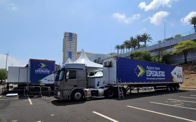 RibeirãoShopping recebe carretas do Ministério da Saúde com atendimentos oftalmológicos gratuitos