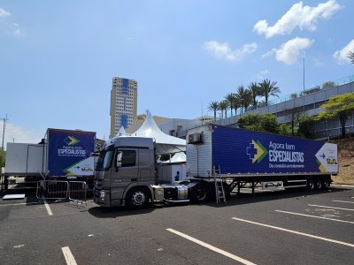 RibeirãoShopping recebe carretas do Ministério da Saúde com atendimentos oftalmológicos gratuitos