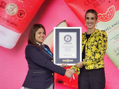 O Boticário quebra recorde mundial e conquista um título do Guinness World Records com lançamento de linha inspirada na melancia