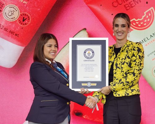 O Boticário quebra recorde mundial e conquista um título do Guinness World Records com lançamento de linha inspirada na melancia