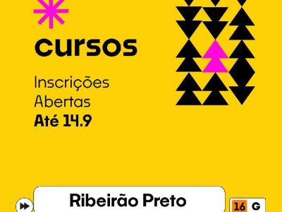 Ribeirão Preto recebe cursos gratuitos para qualificação de profissionais da cultura