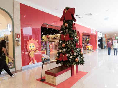 Projeto Árvores Solidárias do RibeirãoShopping arrecada presentes de Natal para crianças, idosas e pets
