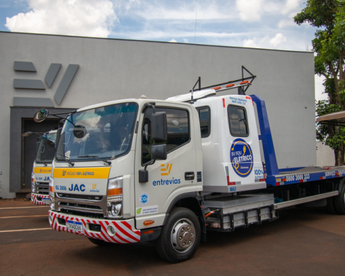 Entrevias coloca em operação primeiros guinchos elétricos