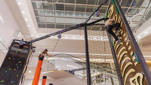 Atração com desafios de escalada é a novidade do RibeirãoShopping