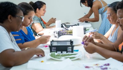 Instituição Aparecido Savegnago promove oficinas para mães de alunos em Sertãozinho