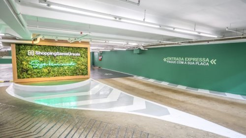 ShoppingSantaÚrsula oferece estacionamento grátis no almoço