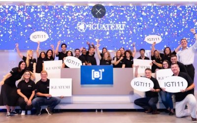 Iguatemi celebra 15 anos de listagem na bolsa de valores do Brasil
