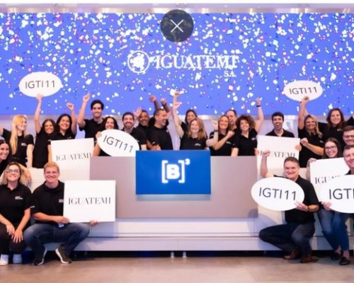 Iguatemi celebra 15 anos de listagem na bolsa de valores do Brasil