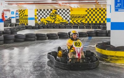 ShoppingSantaÚrsula amplia diversão com corridas de kart exclusivas para crianças