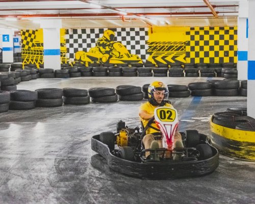 ShoppingSantaÚrsula amplia diversão com corridas de kart exclusivas para crianças