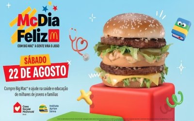 McDia Feliz 2026 mobiliza doações para apoiar o GACC em Ribeirão Preto e Sertãozinho