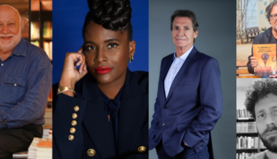 Domenico De Masi, Djamila Ribeiro, André Luiz Oliveira e Matheus Arcar