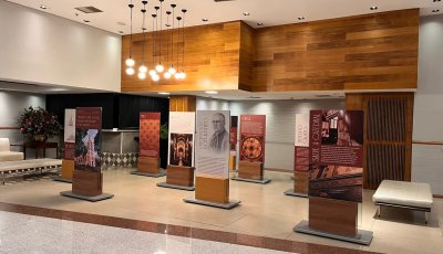 ShoppingSantaÚrsula recebe exposição em apoio à restauração da Catedral Metropolitana de Ribeirão Preto