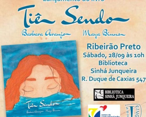 Barbara Araujo promove encontro literário para lançamento do livro “Tiê Sendo” na Biblioteca Sinhá Junqueira